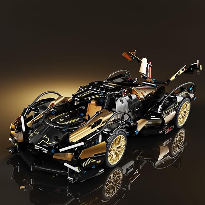 Mesiondy Sports Car Building Blocks Toys Boys or Adults Kits,1:14 MOC Building Set Raceing Car Model,Cars for Boys Age 12-16 8-14