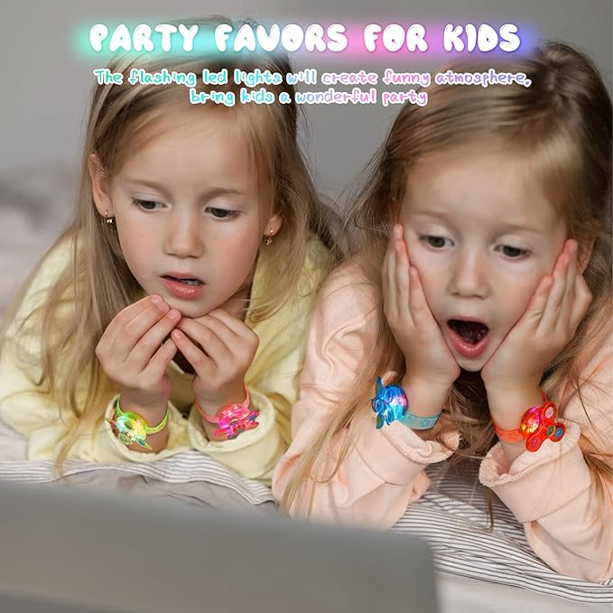 30Pcs Glow in The Dark Party Favors for Kids 8-12 4-8, Easter Egg Fillers Basket Stuffers Teens Neon Encanto Cocomelon Birthday Goodie Bag