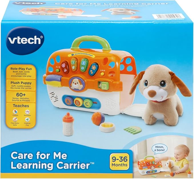 VTech Care for Me Learning Carrier Toy, Orange