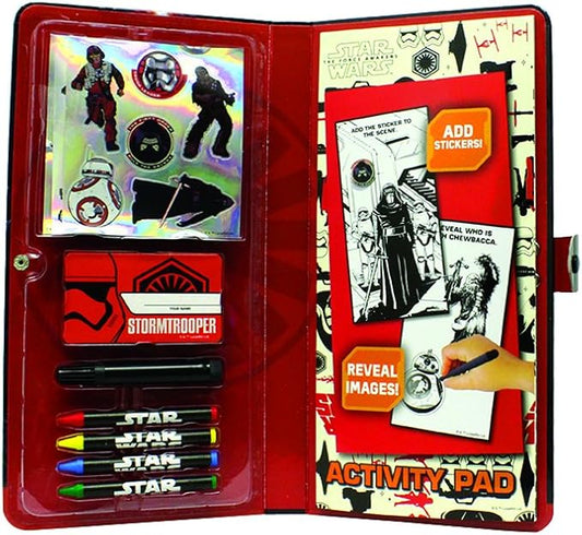 STAR WARS The Force Awakens Sticker Activity Fun Portfolio Play Set