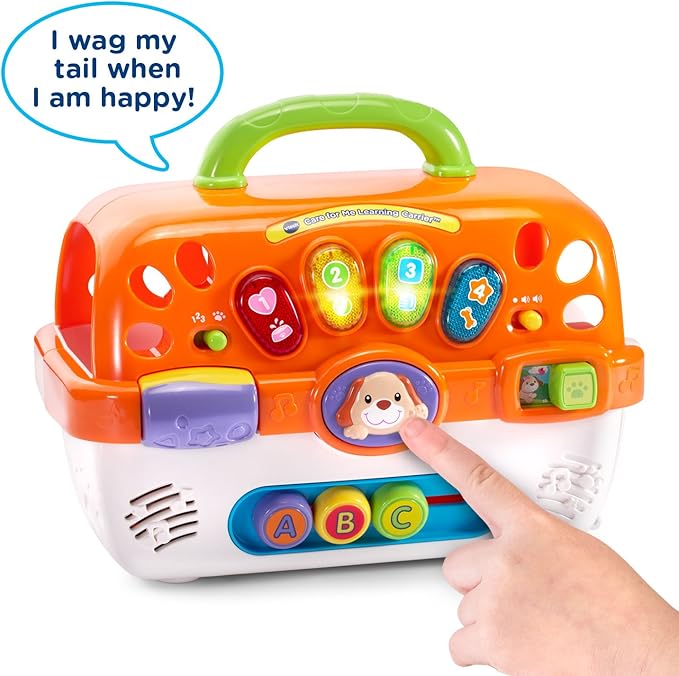 VTech Care for Me Learning Carrier Toy, Orange